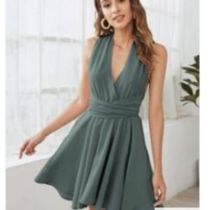 Dusty Blue Dress